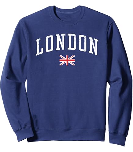 ボーラー / COLLEGE LONDON LOOSE CREW NECK Amazon.com: London United Kingdom UK College University Style